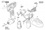 Bosch 3 603 CD6 000 Easyimpactdrive 12 Impact Wrench 12 V / Eu Spare Parts